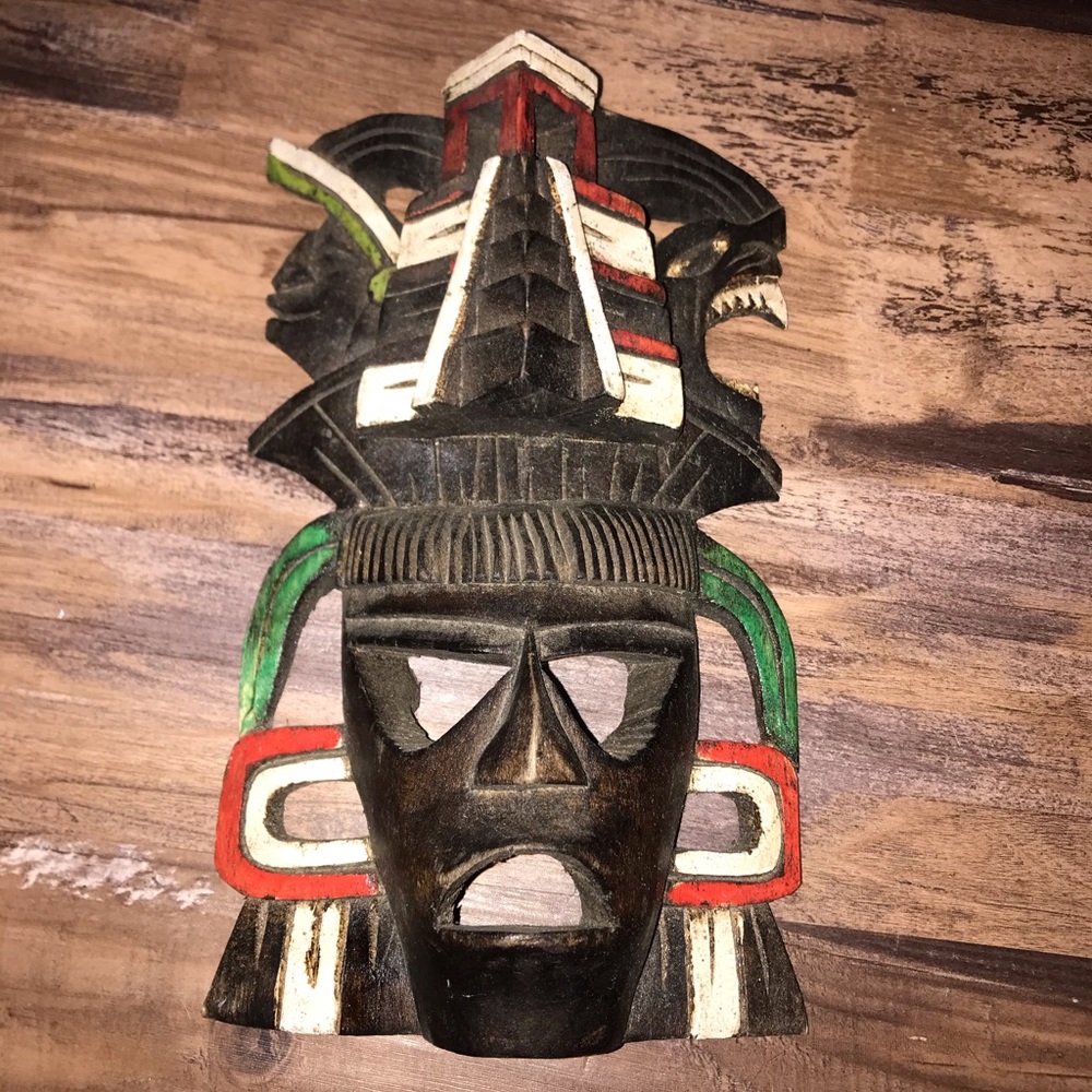 Wooden Tiki Decoration